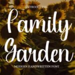 Family Garden Font - Featured Image