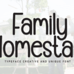 Family Homestay Font - Featured Image
