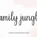 Family Jungle Font - Featured Image