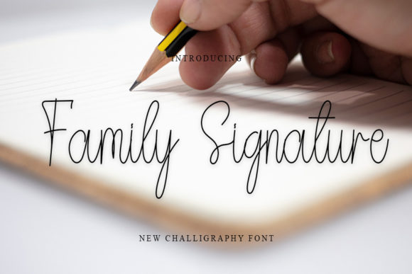 Family Signature Font - Featured Image