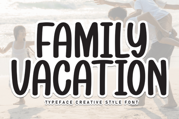 Family Vacation Font - Featured Image