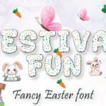 Fancy Dot Easter Font - Featured Image