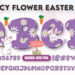 Fancy Flower Easter Font - Featured Image