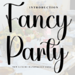 Fancy Party Font - Featured Image