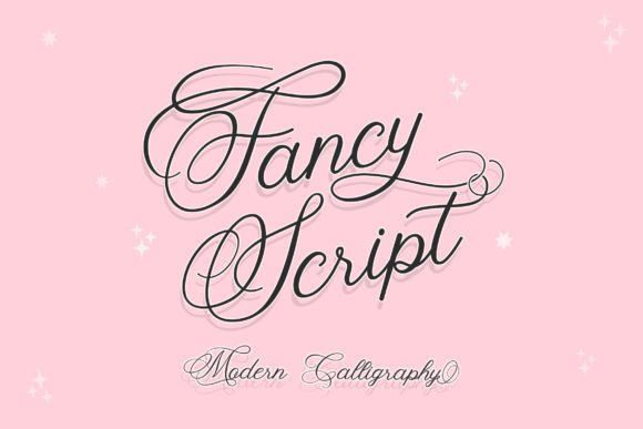 Fancy Script Font - Featured Image