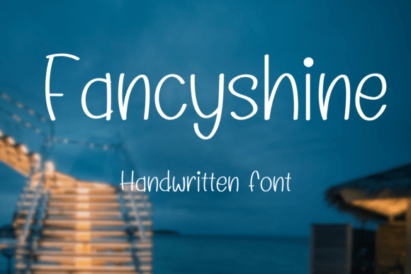 Fancyshine Font - Featured Image