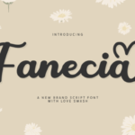 Fanecia Font - Featured Image