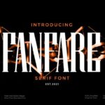 Fanfare Font - Featured Image