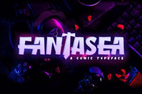 Fantasea Font - Featured Image