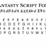 Fantasy Script 11 Font - Featured Image