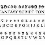 Fantasy Script 18 Font - Featured Image