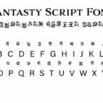 Fantasy Script 8 Font - Featured Image