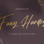 Fany Harlley Font - Featured Image