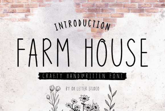Farm House Font - Featured Image