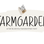 Farmgarden Font - Featured Image