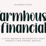 Farmhouse Financial Font - Featured Image