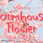 Farmhouse Flower Font - Featured Image