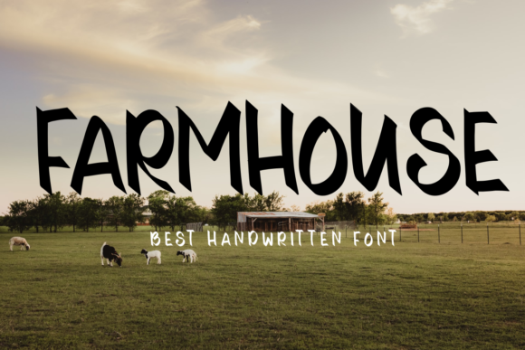 Farmhouse Font - Featured Image