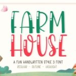 Farmhouse Font - Featured Image