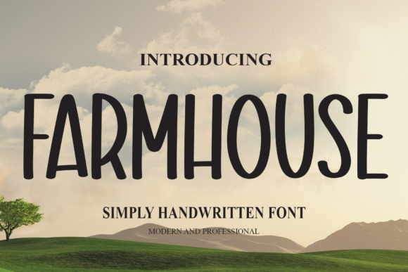 Farmhouse Font - Featured Image