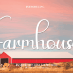 Farmhouse Font - Featured Image