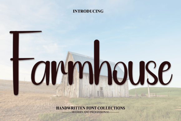 Farmhouse Font - Featured Image