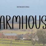 Farmhouse Font - Featured Image