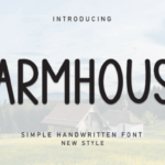 Farmhouse Font - Featured Image