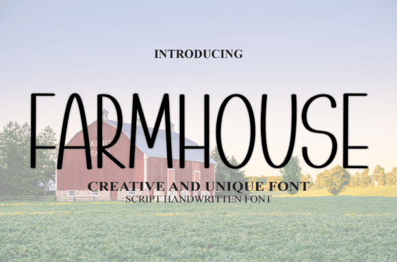 Farmhouse Font - Featured Image