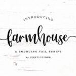Farmhouse Font - Featured Image