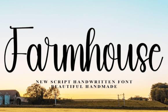 Farmhouse Font - Featured Image