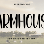Farmhouse Font - Featured Image