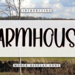 Farmhouse Font - Featured Image