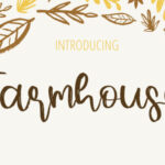 Farmhouse Font - Featured Image