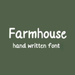 Farmhouse Font - Featured Image