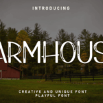 Farmhouse Font - Featured Image