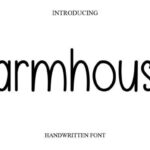Farmhouse Font - Featured Image