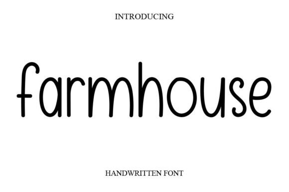 Farmhouse Font - Featured Image
