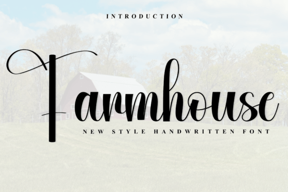 Farmhouse Font - Featured Image