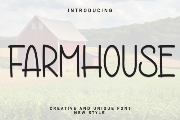 Farmhouse Font - Featured Image