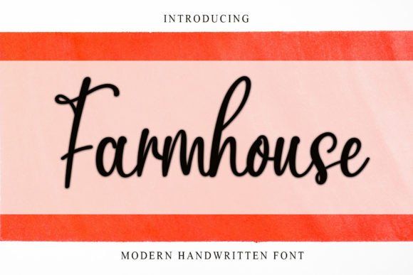 Farmhouse Font - Featured Image