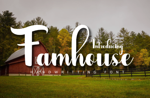 Farmhouse Font - Featured Image