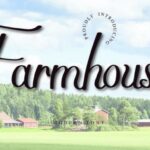 Farmhouse Font - Featured Image