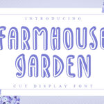 Farmhouse Garden Font - Featured Image