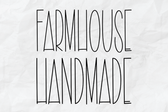 Farmhouse Handmade Font - Featured Image