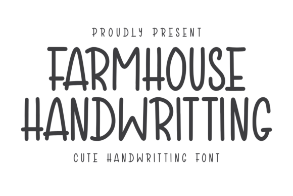 Farmhouse Handwriting Font - Featured Image