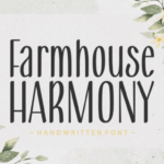Farmhouse Harmony Font - Featured Image