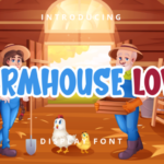 Farmhouse Love Font - Featured Image