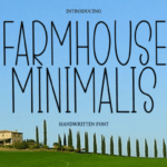 Farmhouse Minimalis Font - Featured Image