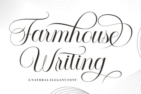 Farmhouse Writing Font - Featured Image